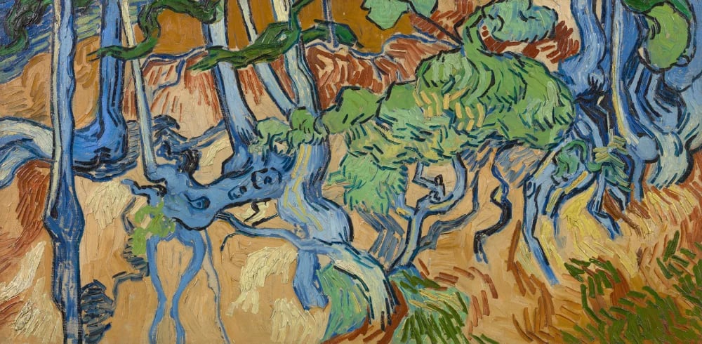 Tree Roots, Vincent van Gogh, Auvers-sur-Oise, July 1890